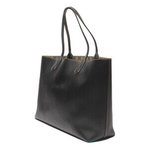 Gucci GG Leather Black Reversible Tote